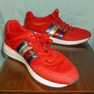 Candy Apple Red Tommy Hilfiger Sneakers (W 10M)